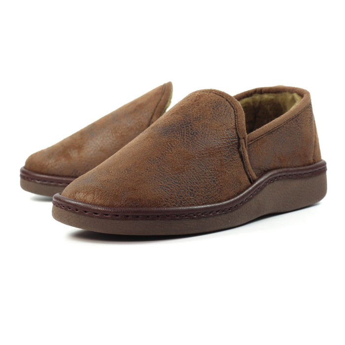 Manor II Brown Slipper