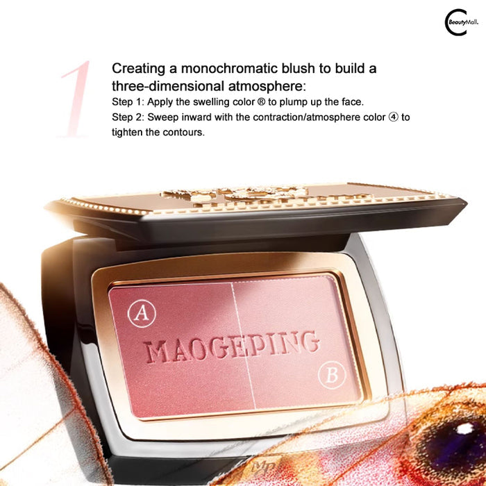 MAOGEPING Cloud Silk Gradient Blush 803