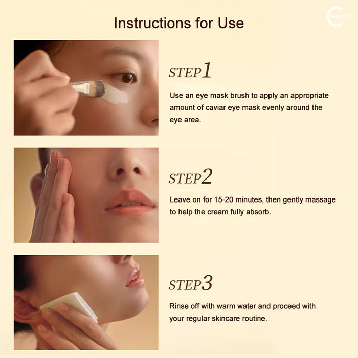 MAOGEPING Luxurious Caviar Eye Mask detail