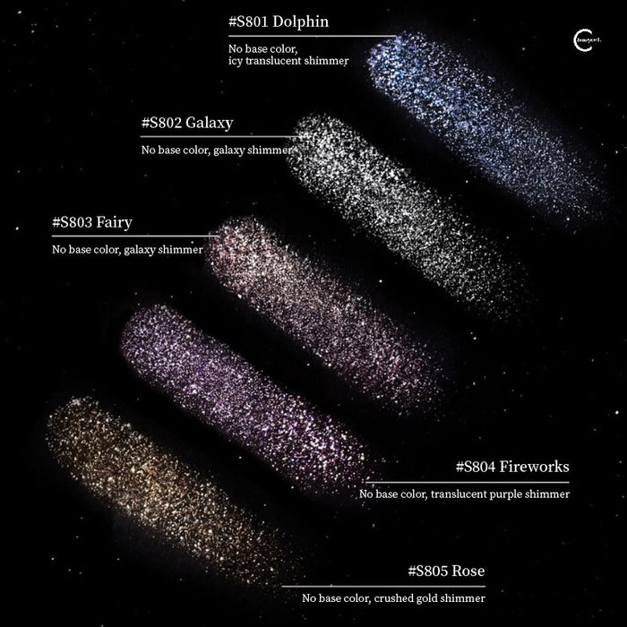 MAOGEPING Star Single-Color Eyeshadow S803 swatch