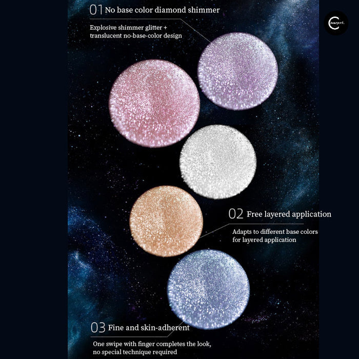 MAOGEPING Star Single-Color Eyeshadow S804