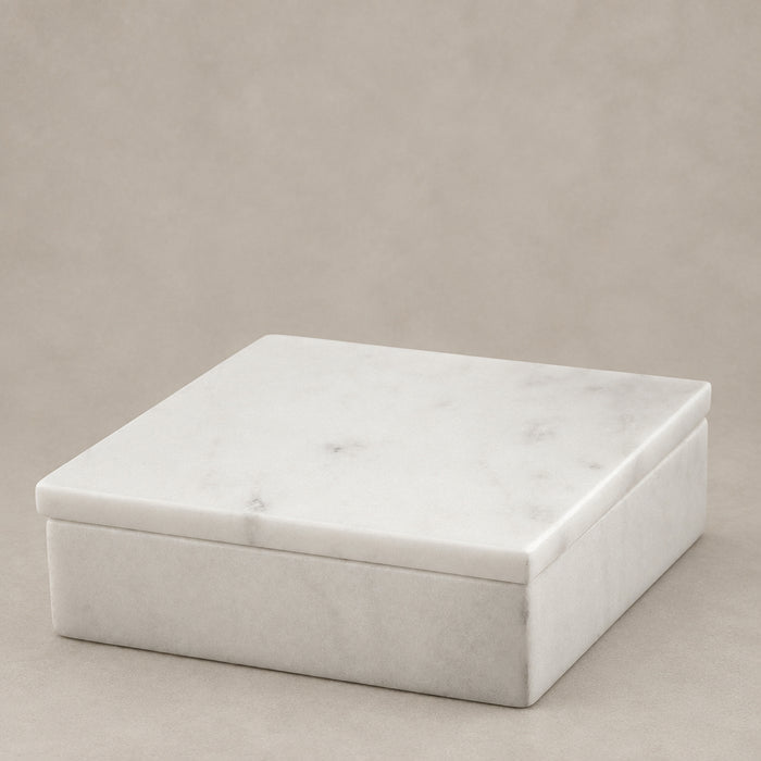 marblelous box small, white