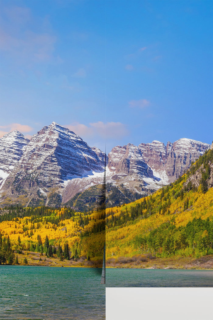 Maroon Bells and Maroon Lake