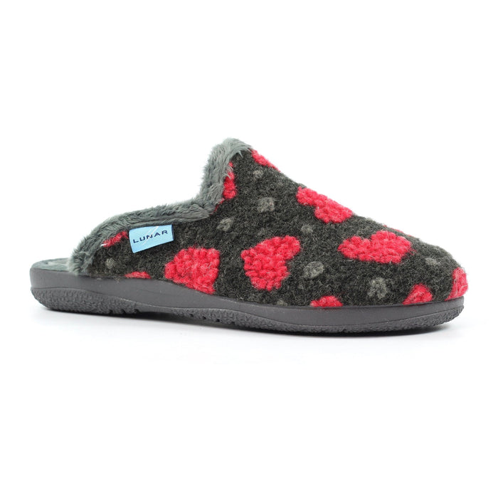 Marsha Dark Grey Slipper