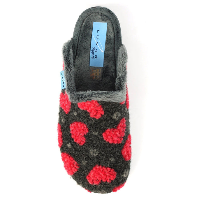 Marsha Dark Grey Slipper