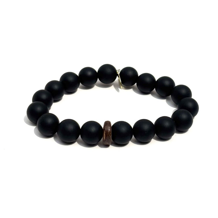 Matte Onyx Bracelet + Coconut
