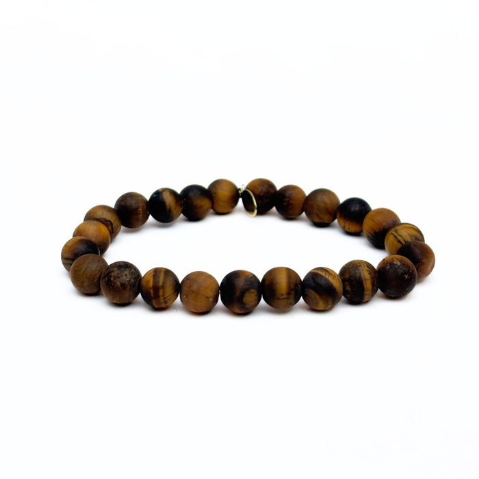 Matte Tiger Eye Bracelet