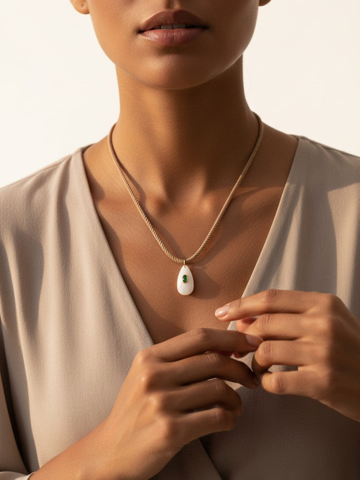 ME ESPRESSO Cord Necklace