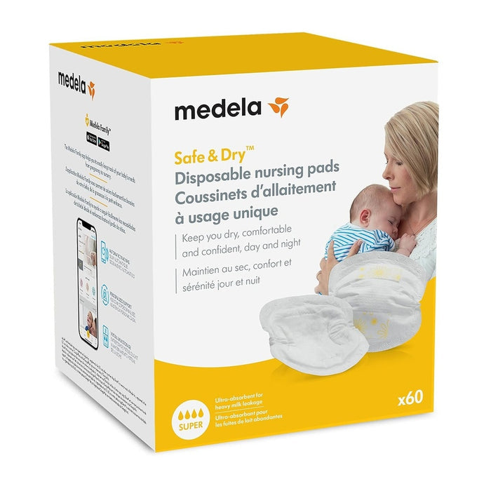 Medela Disposable Nursing Pads 60 Count-Breastfeeding-Medela-60 Count-ANB Baby Store