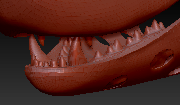 Medium Carnivore Realistic Style Jawset