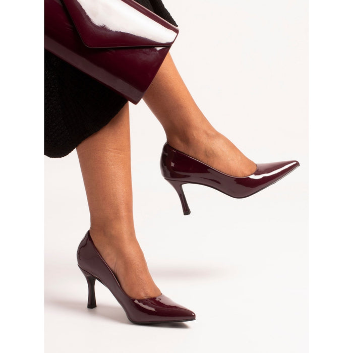 Megan Burgundy Shoe