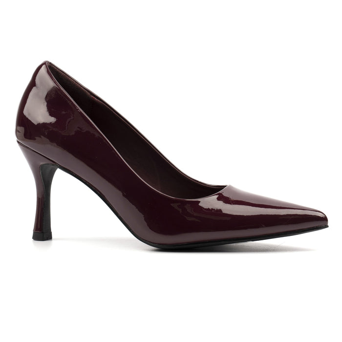 Megan Burgundy Shoe