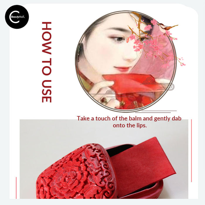 MENGMANDAI Ancient Chinese Blossom Lip Rouge style #01