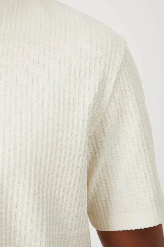 Мъжка памучна бяла тениска 100% памук Medicine Roberto Fashion Store T-shirt RS25-TSMB05-01X-M M