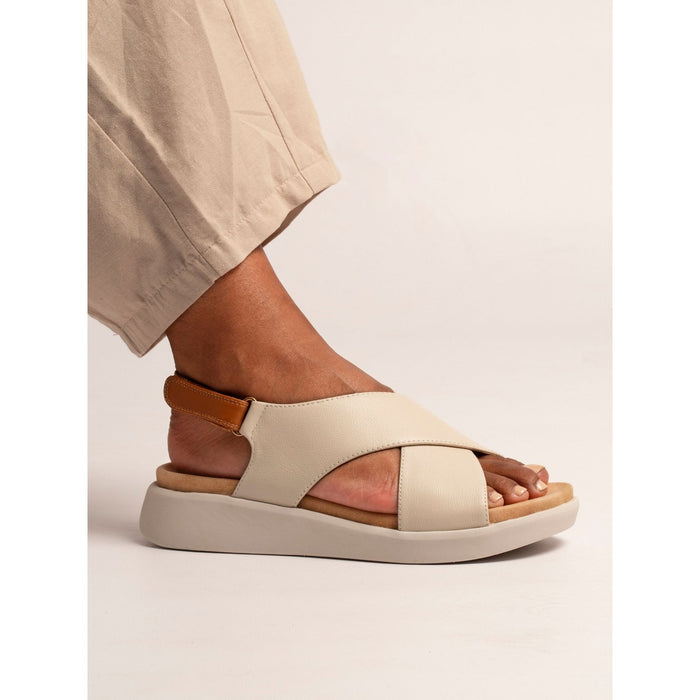 Merletta Beige Leather Shoe