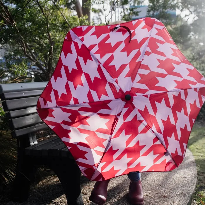 Merry People X Blunt Metro Umbrella // Crimson & Pink [Retired]