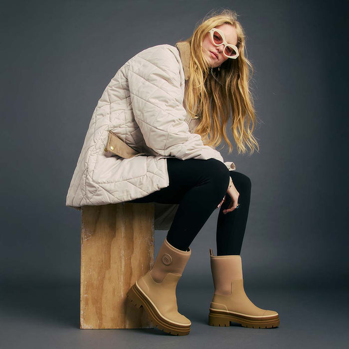 Merry People X Karen Walker Aubrey Boot // Tan [Retired]