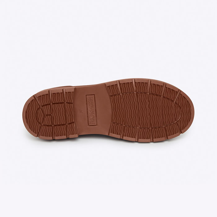 Merry People X Karen Walker Tully Boot // Ecru & Chestnut [Retired]