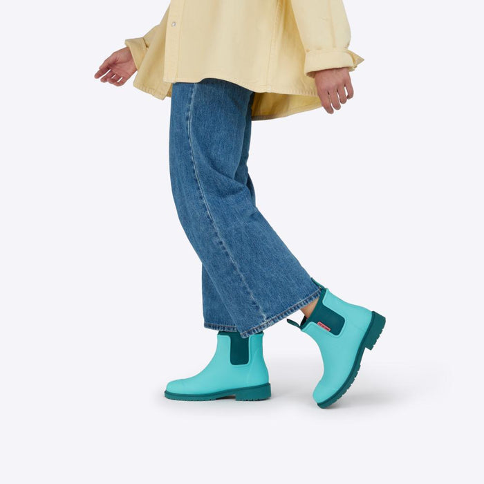 Merry People X MDC Bobbi Ankle Boot // Bright Aqua [Retired]