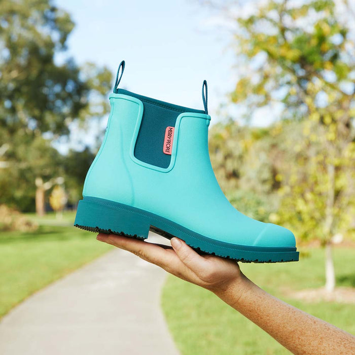 Merry People X MDC Bobbi Ankle Boot // Bright Aqua [Retired]