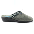 Michelle Grey Ocelot Slipper