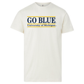 Michigan Go Blue Bar Tee