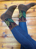 Midi Cowboy Boot Sock