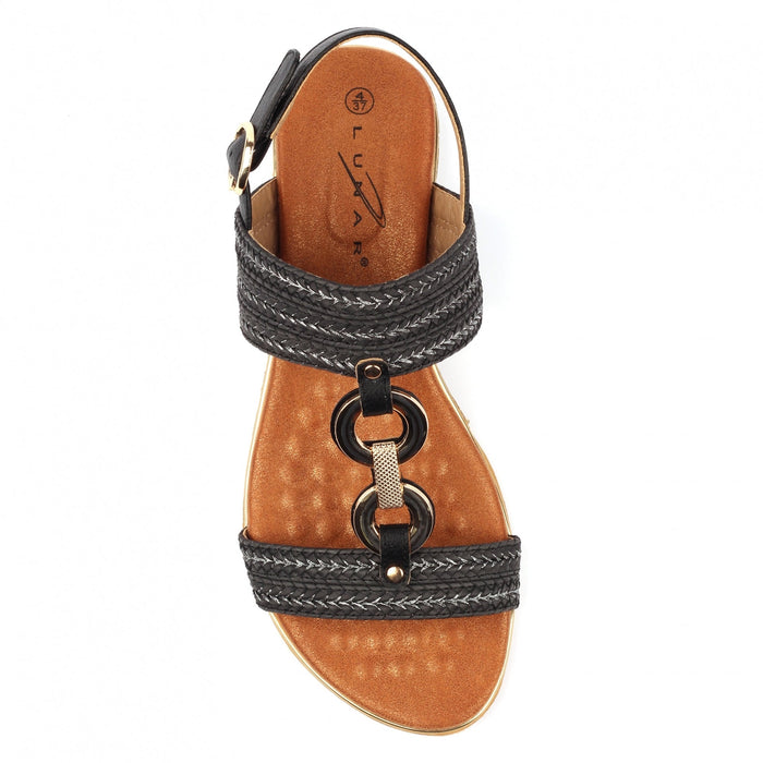 Mila Black Sandal