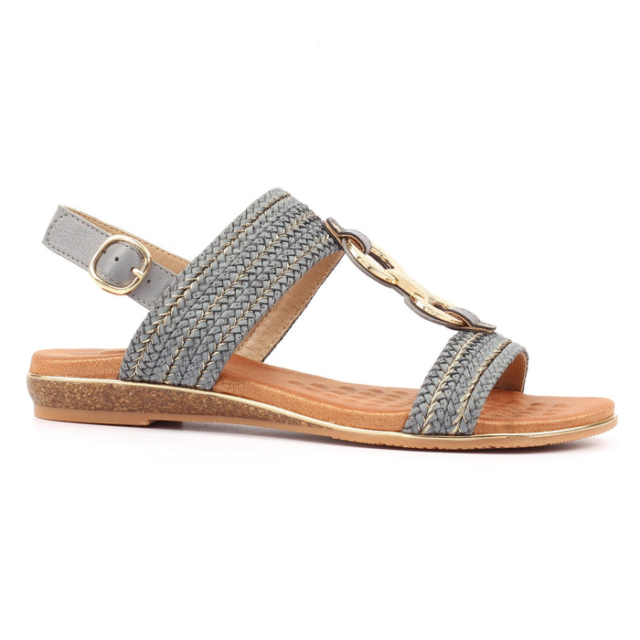 Mila Dark Grey Sandal