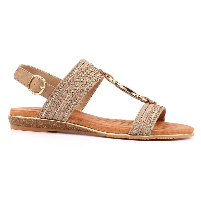 Mila Khaki Sandal