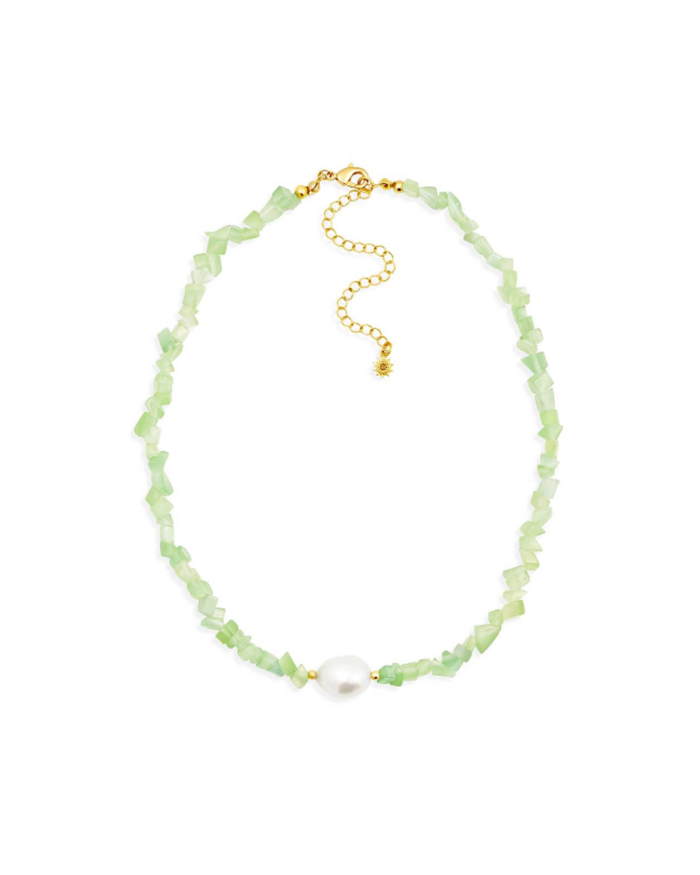 Mint Candy Choker on white background
