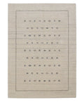 Modern Design Beige Hand Loomed Wool Area Rug - The Rug Decor