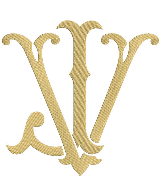 Monogram Chic JV for Embroidery