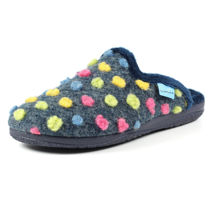 Montreal Blue Mule Slipper