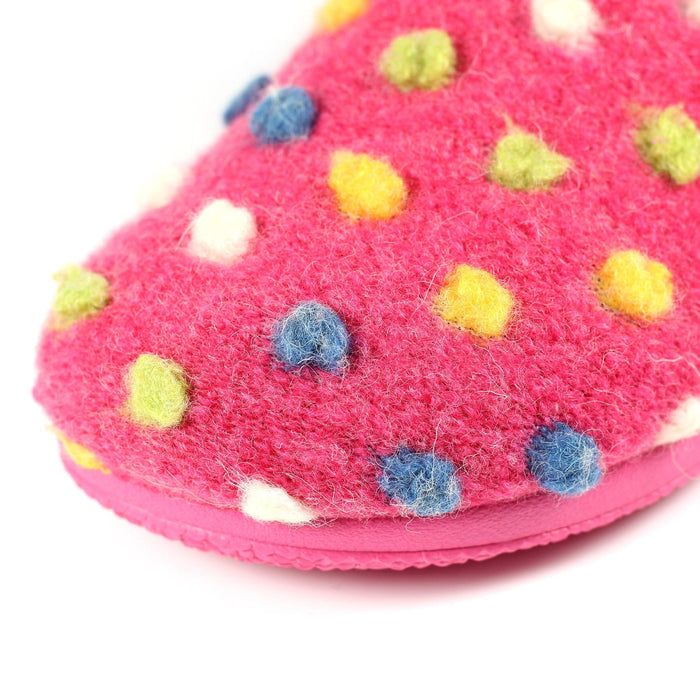 Montreal Pink Mule Slipper