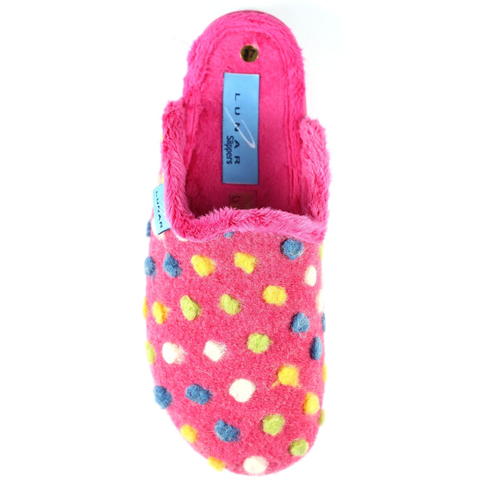 Montreal Pink Mule Slipper