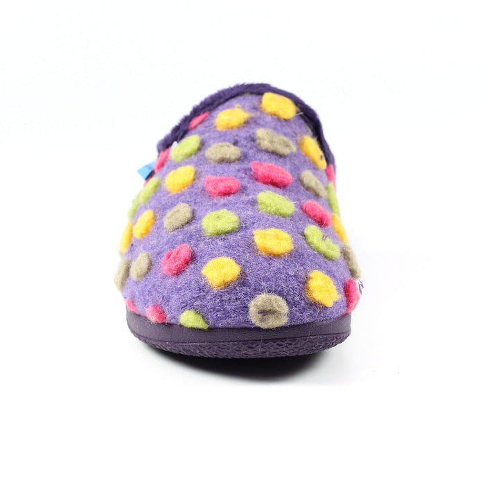 Montreal Purple Mule Slipper