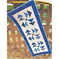 Moody Blues Table Runner Quilt Kit