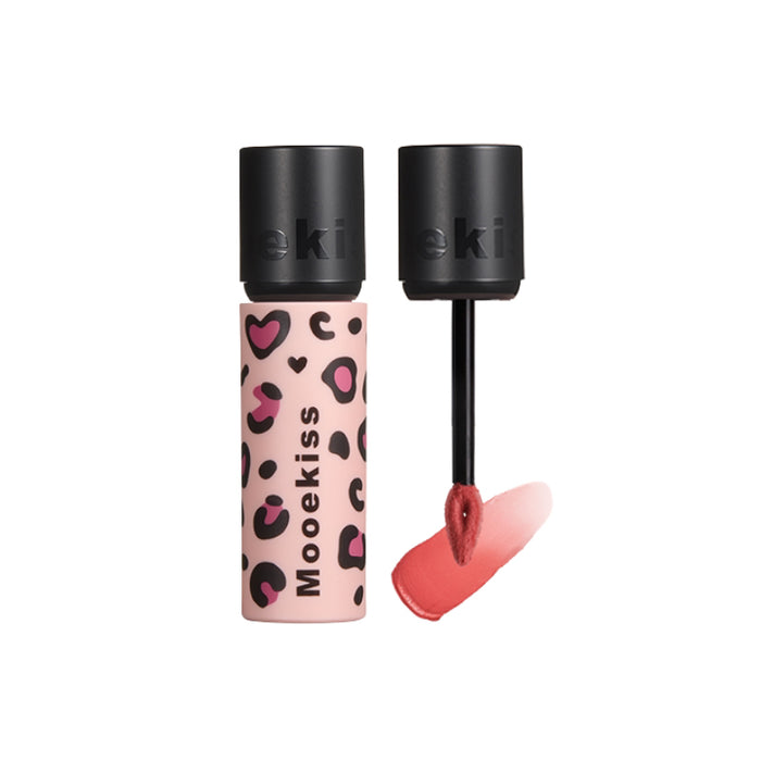 Mooekiss Velvet Leopard Print Lip Mud style #BB01