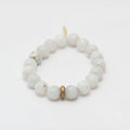 Moonstone Bracelet | Brass Ring