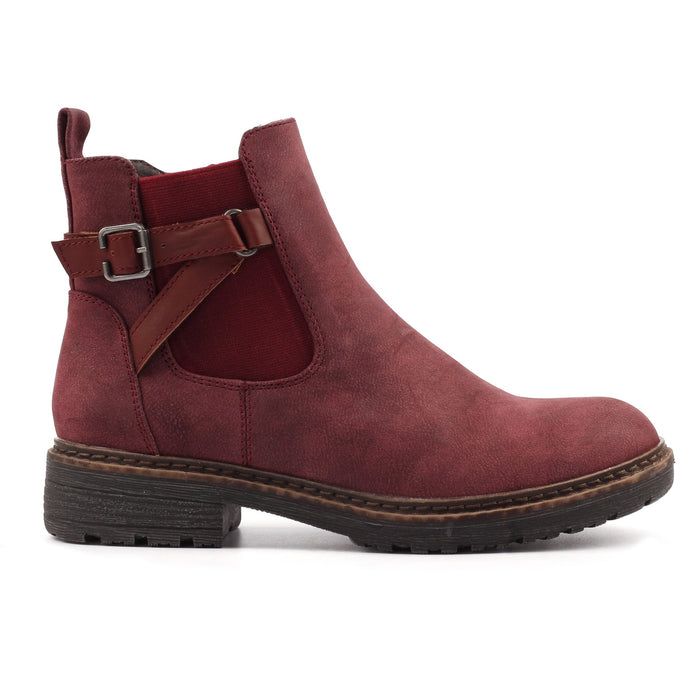 Morris Burgundy Ankle Boot