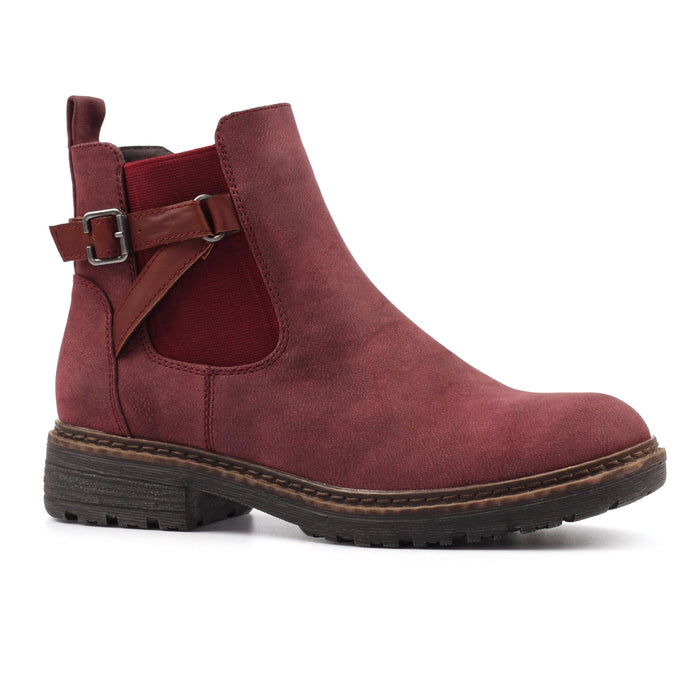 Morris Burgundy Ankle Boot
