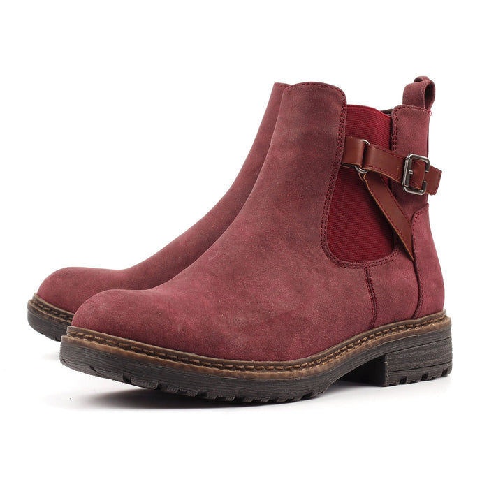 Morris Burgundy Ankle Boot