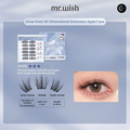 MR.WISH 5D Dimensional Light Feather Glueless Eyelashes style #01