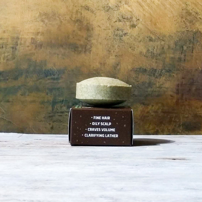 Multnomah Falls Shampoo Bar | For Oily Scalps & Fine Hair | Gentle & Oil Balancing