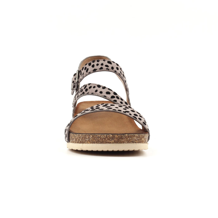 Muster Grey Wedge Sandal