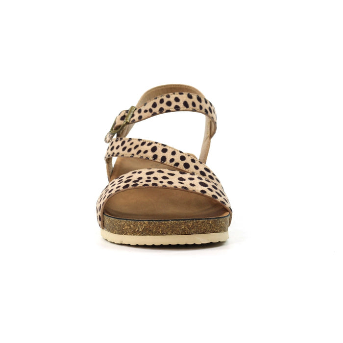Muster Ocelot Wedge Sandal