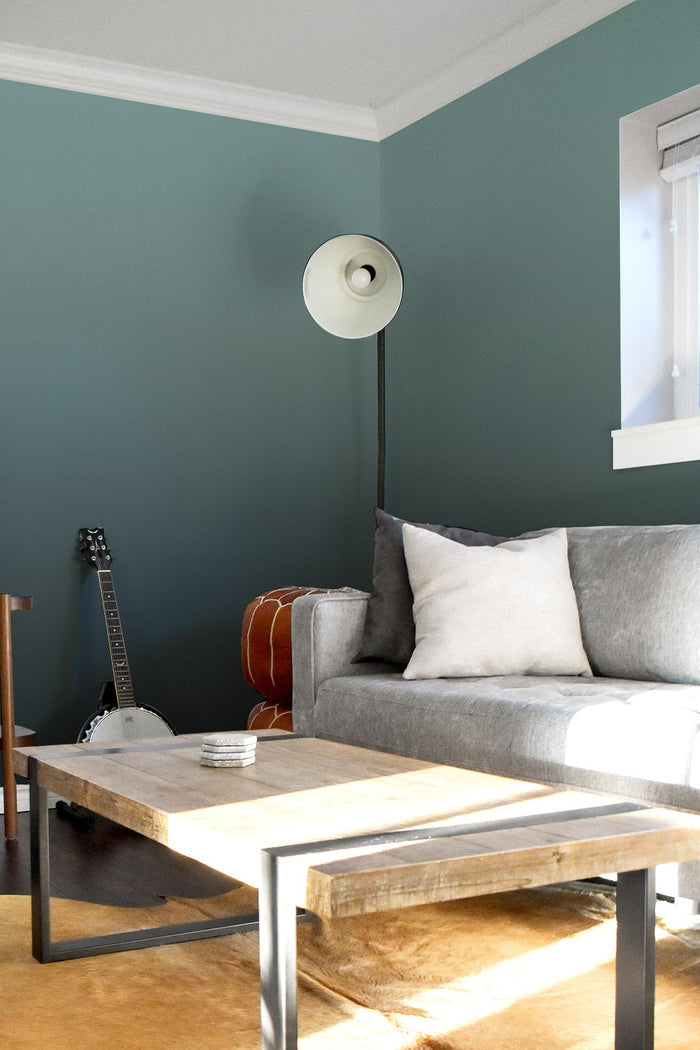 Mystic Forest Wallpaper in a living room