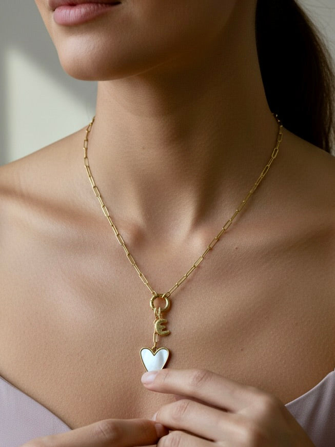 NAME DROPPER Initial Necklace