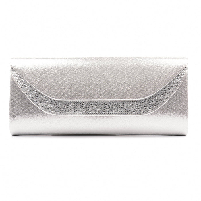 Nancy Silver Handbag